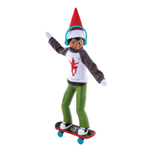 Picture of ELF ON THE SHELF - MAGIFREEZE HOLLY JOLLY OLLIE SKATEBOARD